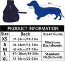 Thumbnail 6 de Morezi Dachshund fleece coat XS 🐶