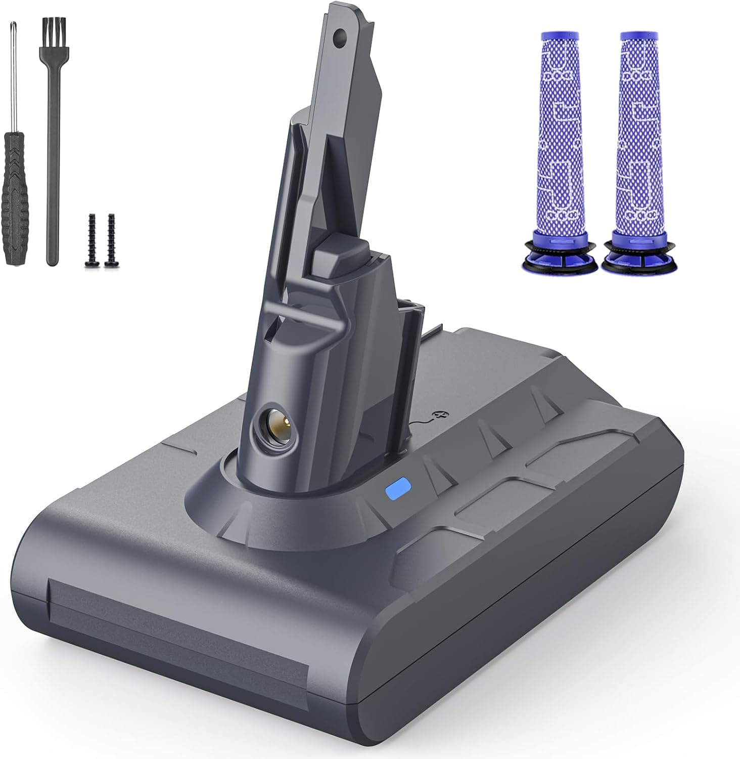 Morpilot V7 6500mAh replacement battery for Dyson V7 vacuum 📷