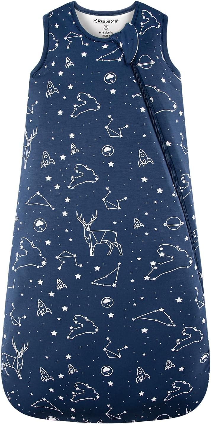 Mosebears Baby Sleeping Bag 2.5 Tog wearable blanket 🧸