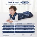 Thumbnail 1 de Mosebears Baby Sleeping Bag 2.5 Tog wearable blanket 🧸