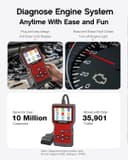 Thumbnail 3 de MOTOPOWER MP69033 Pro OBD2 Scanner with Battery Tester 🚗