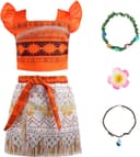 Thumbnail principal de M Muncaso Moana Costume Dress for Girls 👗