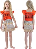Thumbnail 4 de M Muncaso Moana Costume Dress for Girls 👗