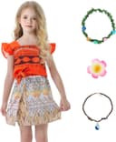 Thumbnail 5 de M Muncaso Moana Costume Dress for Girls 👗