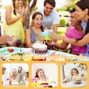 Thumbnail 6 de Mynoozi Elegant Birthday Headband 2-piece 🎉