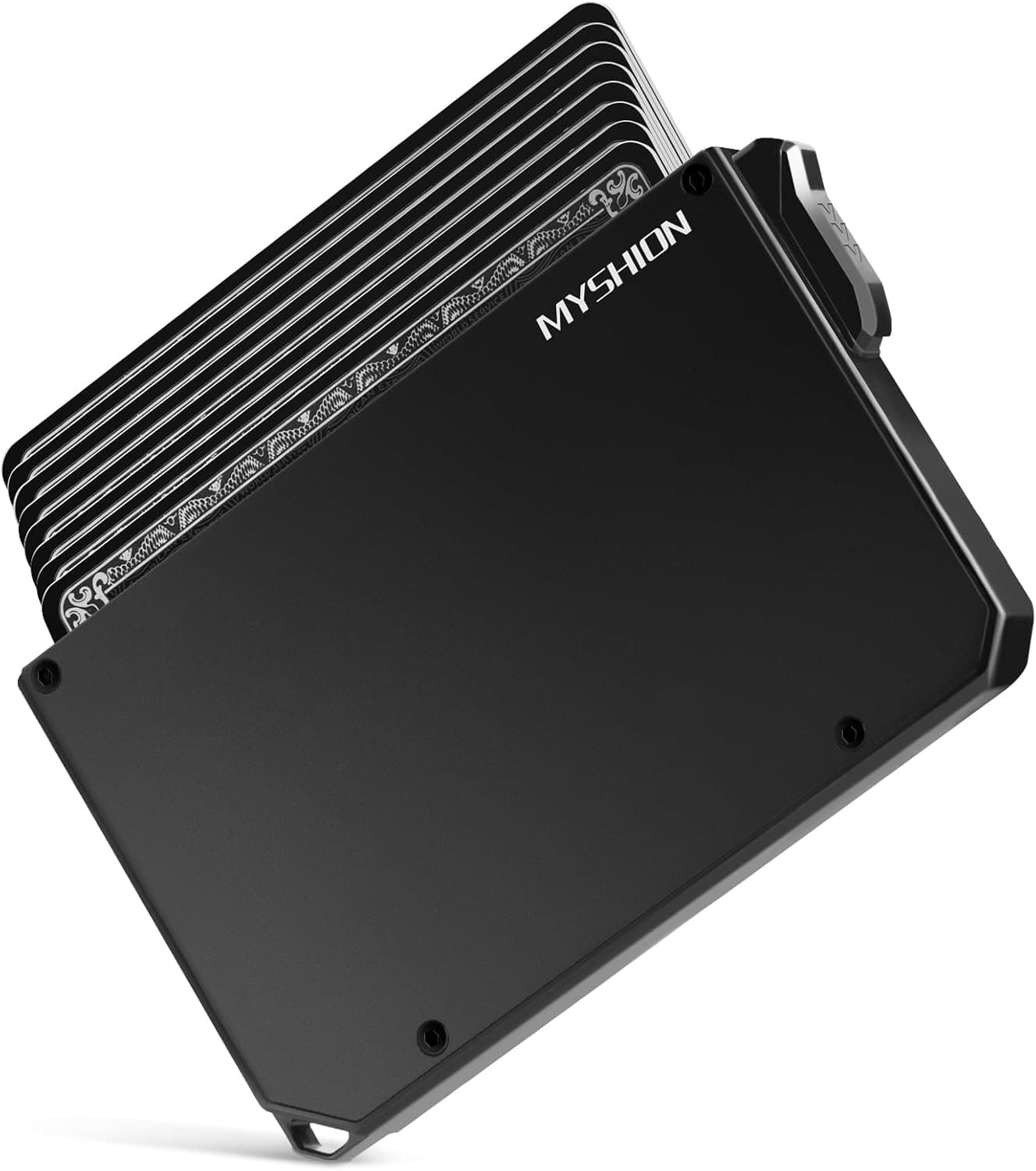 MYSHION Metal Wallet RFID blocker 6-card 🧾