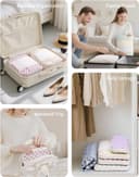 Thumbnail 6 de Narwey 5-set Compression Packing Cubes for Travel 🧳