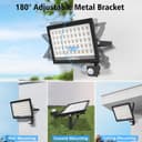 Thumbnail 5 de NATPOW Outdoor Security Light with Motion Sensor 💡