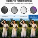 Thumbnail 2 de NEEWER 58mm Variable ND Filter 1–5 Stops 📷