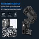 Thumbnail 4 de NEEWER E27 Lamp Holder 2-pack for Light Stands 💡