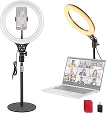 NEEWER N22 10.5" desk ring light for streaming 💡