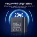 Thumbnail 1 de NEEWER NW665 2040mAh battery pack for flash 📷