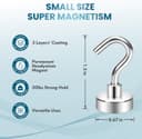 Thumbnail 5 de Neosmuk Magnetic Hooks 22 lb capacity for ship 🚪