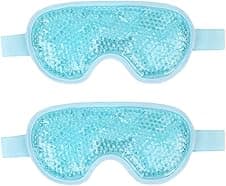 NEWGO Cooling Eye Mask 2-pack for puffy eyes 😴