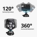 Thumbnail 3 de NICREW Battery Outdoor LED Security Light 2-pack 💡