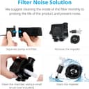 Thumbnail 6 de NICREW Fish Tank Filter for 20 L aquariums 🐠