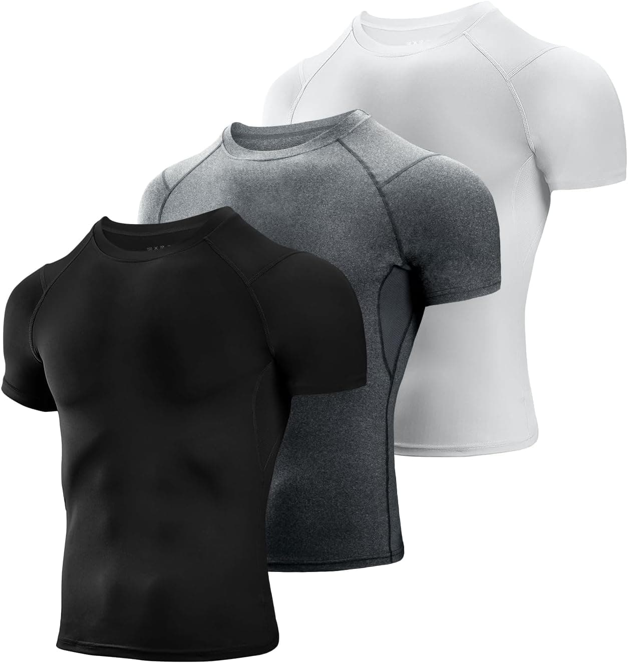 Niksa Compression Top for Men — Short Sleeve Base Layer 🧢
