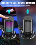 Thumbnail 1 de NJSJ USB Microphone, condenser mic for streaming 🎧