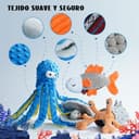 Thumbnail 2 de Nocciola Octopus No Stuffing Squeaky Dog Toy 🐶