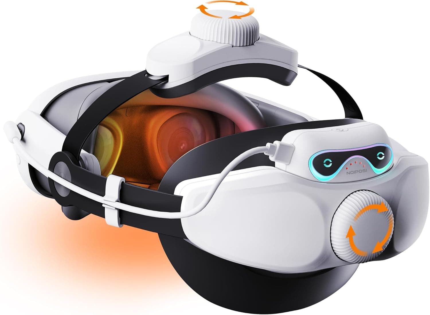 Noiposi 10000mAh battery head strap for Meta Quest 3 ⌚