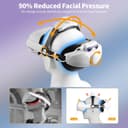 Thumbnail 6 de Noiposi 10000mAh battery head strap for Meta Quest 3 ⌚