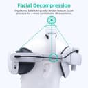 Thumbnail 3 de Noiposi Battery Head Strap 7500mAh for Meta Quest 3 VR 🎧