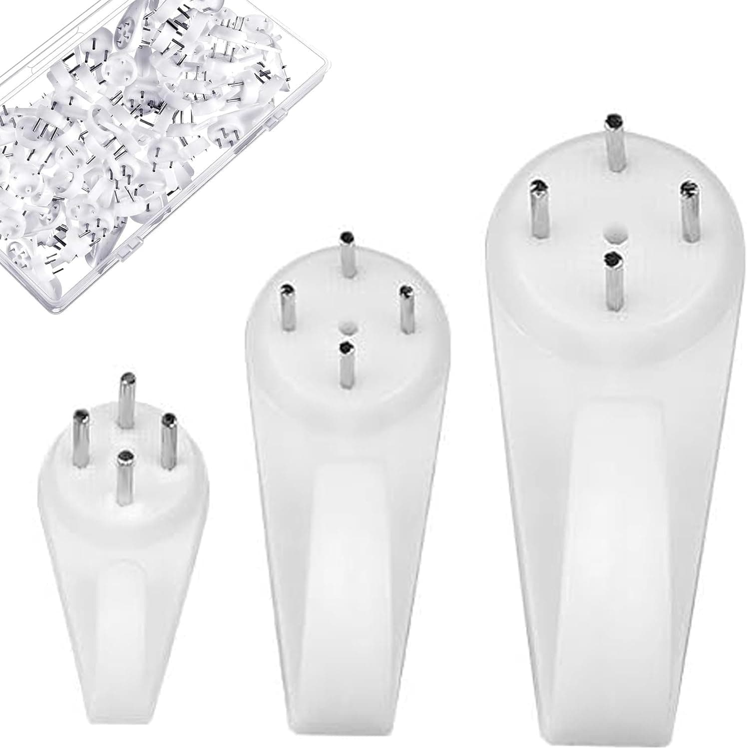 Non-trace picture hooks 60 pack 🖼️