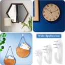 Thumbnail 6 de Non-Trace Picture Hooks 70pcs hanging kit 🖼️