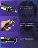 Thumbnail 4 de Nose Hair Trimmer Rechargeable 1 IPX7 waterproof ✂️