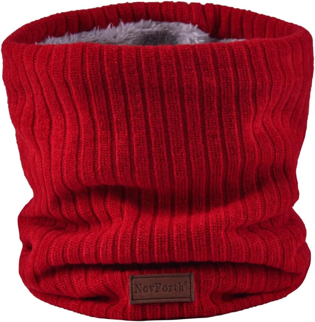 NovForth Winter Neck Warmer fleece-lined infinity scarf 🎽