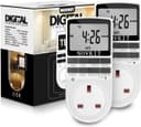 Thumbnail principal de NOVKIT Digital Security Timer Plug 2-pack, 13A ⏲️
