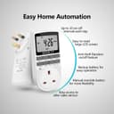 Thumbnail 1 de NOVKIT Digital Security Timer Plug 2-pack, 13A ⏲️