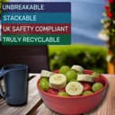 Thumbnail 1 de NowCooks Unbreakable Cereal Bowls Large set of 4 🥣