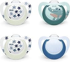 NUK Star Day & Night 6–18 Months baby dummy 🍼