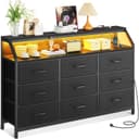 Thumbnail principal de ODK Black Chest of Drawers 137 cm wide 🛋️