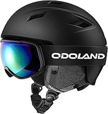 Odoland Ski Helmet Kit with UV400 Goggles ⛷️