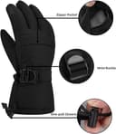 Thumbnail 1 de Odtmger Ski Gloves: Waterproof Snow Gloves for Cold Weather ⌚