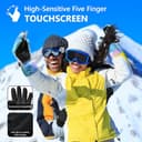 Thumbnail 7 de Odtmger Ski Gloves: Waterproof Snow Gloves for Cold Weather ⌚