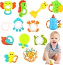 Thumbnail principal de OFFCUP 13 Pack baby rattle set for infants 🧸