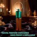 Thumbnail 1 de OiwMuOck Delicate Glass Vial with Spoon, 5 pcs 🧴