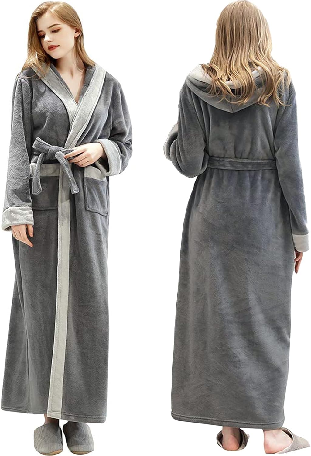 Oksun Dressing Gown Plus Size Full-Length Robe 🛏️