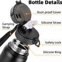 Thumbnail 1 de OLDLEY Stainless Steel Water Bottle 1 Litre 🚰