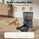 Thumbnail 4 de Olfjurk 5L Automatic Cat Feeder — Programmable 1–6 Meals 🐱