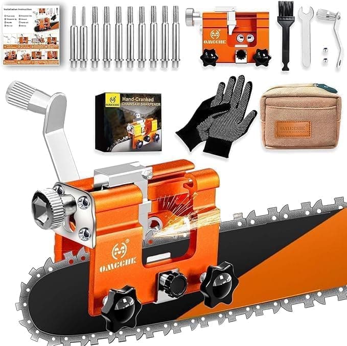 OMCCHK Chainsaw Sharpener Jig for 4"-22" Chainsaw 📦