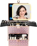 Thumbnail 4 de OMIRO Makeup Box with LED mirror — Portable Cosmetic Case ✨💄