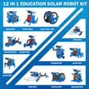 Thumbnail 4 de OMWay 12-in-1 Solar Robot STEM Kit for Ages 8–12 🤖