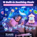 Thumbnail 2 de One Fire Night Light 1200mAh rechargeable kids projector 🧸