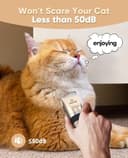 Thumbnail 3 de oneisall Quiet Cat Clippers 2-speed cordless groomer ✂️