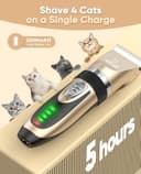 Thumbnail 4 de oneisall Quiet Cat Clippers 2-speed cordless groomer ✂️