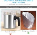 Thumbnail 1 de ONEVER 1.2L Candle Pouring Pot with Dripless Spout 🕯️